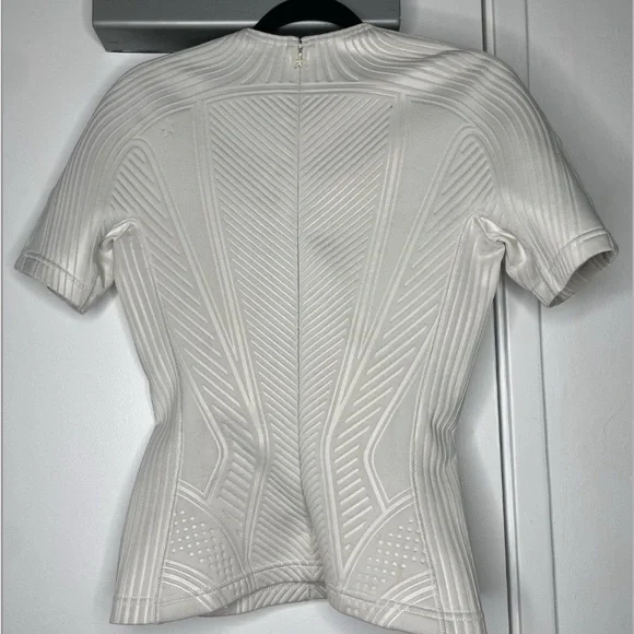 Mugler Geometric Neoprene Fitted Top - Picture 3 of 5